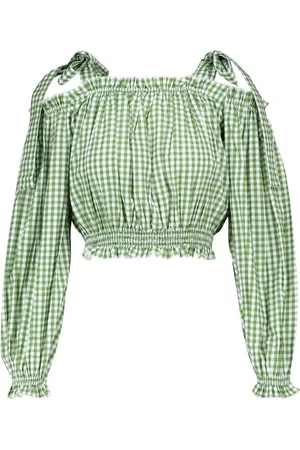 ALEXANDRA MIRO Top aus Baumwolle