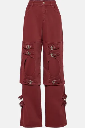 BLUMARINE Mid-Rise Boyfriend Jeans
