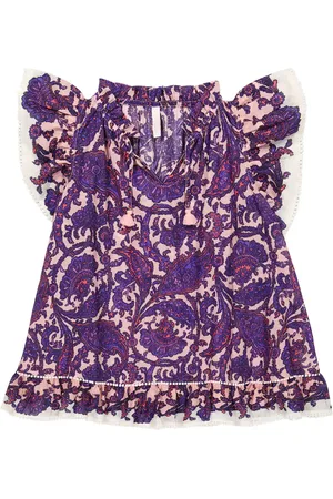 ZIMMERMANN Kleid Tiggy aus Baumwolle