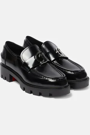 Christian Louboutin Loafers CL Moc Lug aus Leder