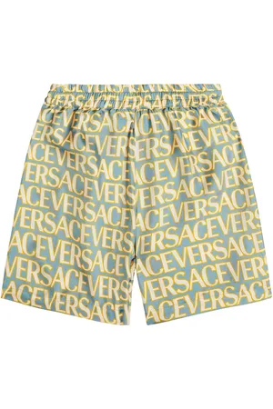 VERSACE Shorts aus Seiden-Twill
