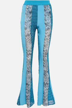 Missoni Hose aus Häkelstrick