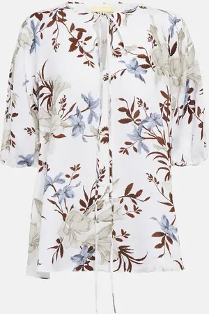Erdem Bluse Eleni aus Leinen