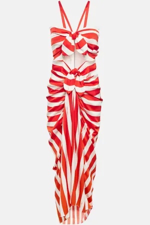 Dolce & Gabbana Maxikleid Portofino aus einem Seidengemisch