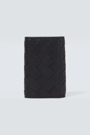 Bottega Veneta Portemonnaie Intrecciato aus Leder