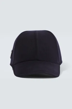 Prada Gefilzte Baseballcap aus Schurwolle