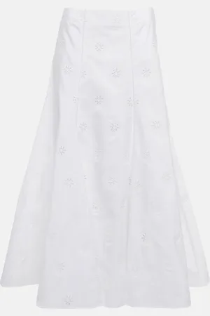 Chloé Chloé Midirock aus Baumwolle