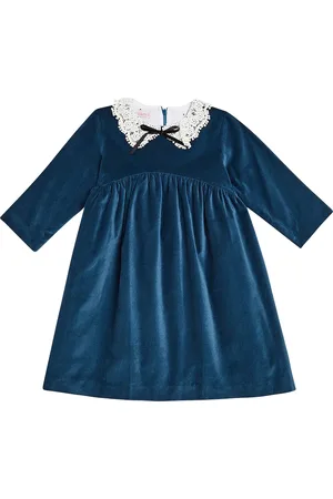 La Coqueta Kleid Antonella aus Baumwollsamt
