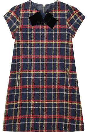 Tartine Et Chocolat Kleid aus einem Wollgemisch