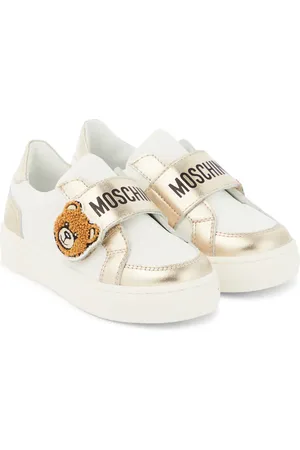 Moschino Sneakers Teddy Bear aus Leder