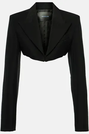 MUGLER Cropped-Blazer