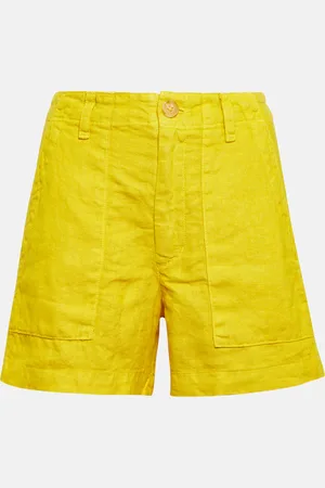 Velvet Shorts Fallon aus Leinen