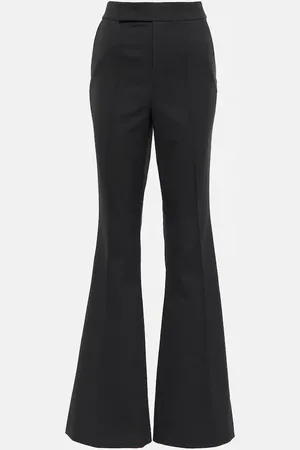 Roland Mouret Schlaghose aus einem Wollgemisch