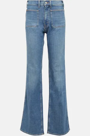 Ralph Lauren Mid-Rise Flared Jeans