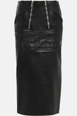 Prada Midirock aus Leder