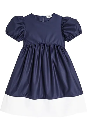 Il gufo Kleid aus einem Baumwollgemisch