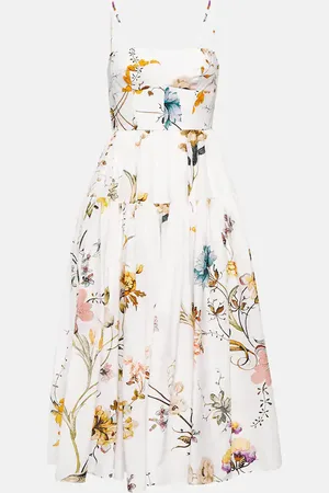 Erdem Midikleid Abelia aus Voile