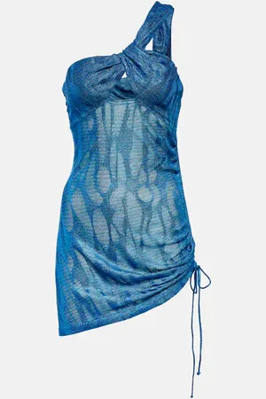 Missoni Minikleid aus Häkelstrick