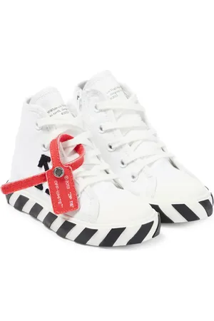OFF-WHITE High-Top Sneakers Vulcanized aus Canvas