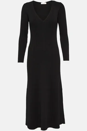 CO Midikleid aus Rippstrick