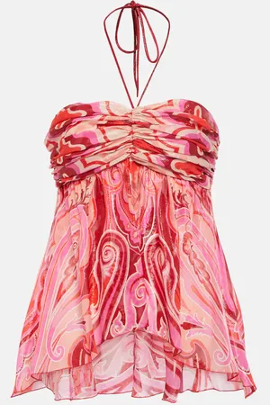 Etro Top aus einem Seidengemisch