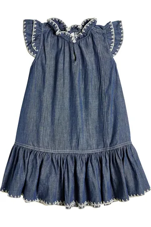 ZIMMERMANN Besticktes Kleid Devi aus Denim