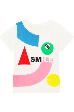 Stella McCartney Bedrucktes T-Shirt aus Baumwolle
