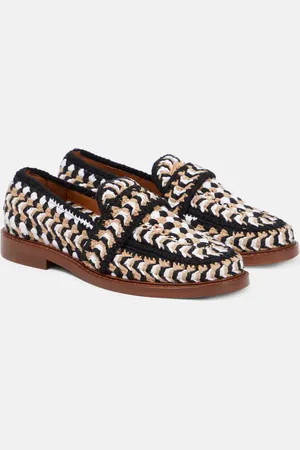 Chloé Chloé Loafers Kalya aus Häkelstrick