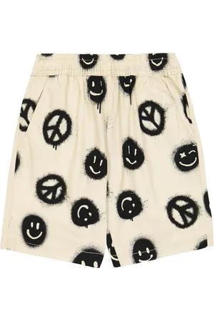Molo Shorts Avart Peace Smile aus Baumwolle