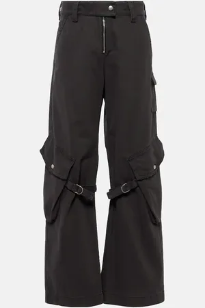 Acne Studios Mid-Rise-Cargohose aus Baumwoll-Canvas