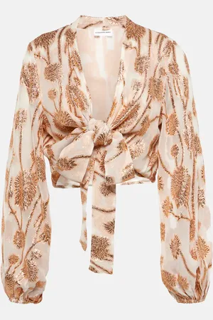 ALEXANDRA MIRO Verziertes Cropped-Top Tabitha