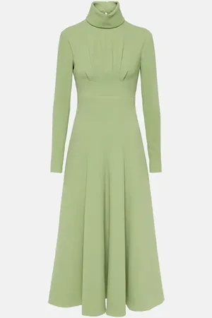 EMILIA WICKSTEAD Midikleid Oakley aus Crêpe