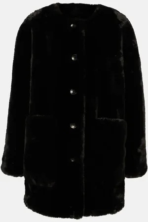Proenza Schouler White Label Mantel Penelope aus Faux Fur