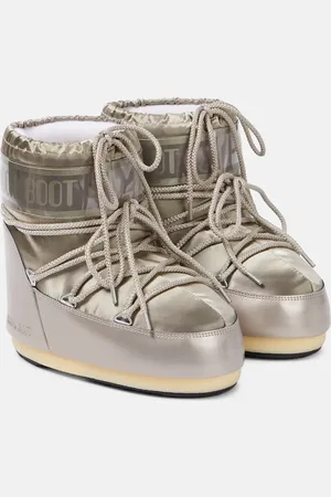Moon Boot Schneestiefel Icon Low Glance aus Satin