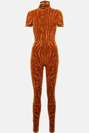 ALEX PERRY Jumpsuit Benton aus Devoré