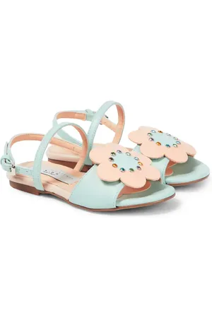 Stella McCartney Verzierte Sandalen aus Lederimitat