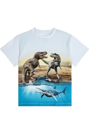 Molo T-Shirt Roxo aus Baumwoll-Jersey