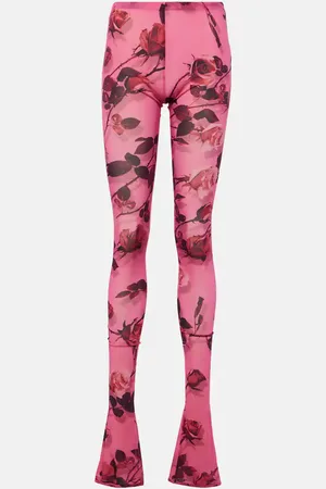 BLUMARINE Bedruckte Leggings