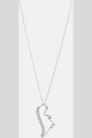 Aliita Halskette Dino aus 9kt Weißgold