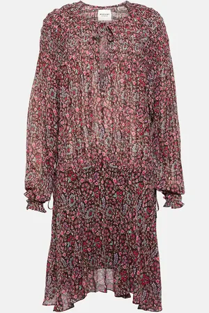 Marant Etoile Minikleid Noanne aus Georgette