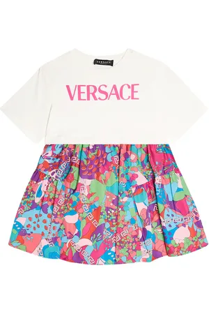 VERSACE Kleid Floral Summer aus Baumwolle