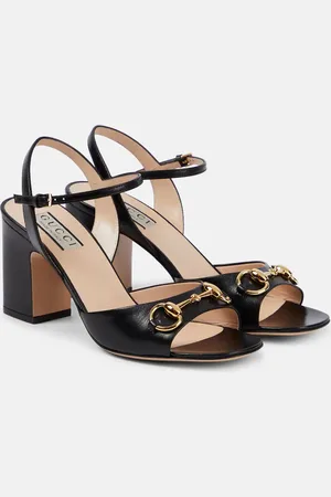 Gucci Sandalen Horsebit aus Leder