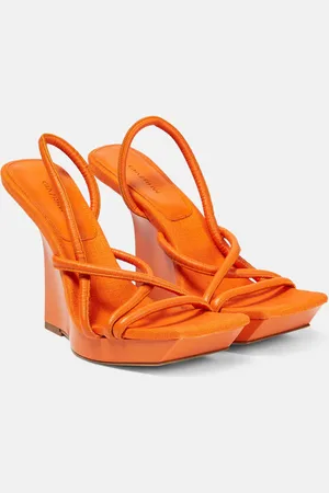 Gia Borghini Wedge-Sandalen Rosie 39 aus Leder