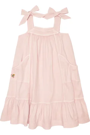 ZIMMERMANN Kleid Clover Utility aus Baumwolle und Leinen