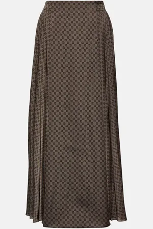Balmain Midirock aus Jacquard