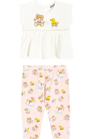 Moschino Baby Set aus Top und Leggings aus Jersey