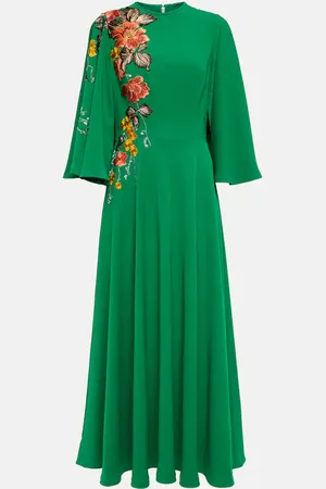 Costarellos Besticktes Maxikleid Zinnia