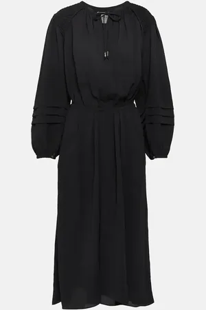 Marant Etoile Midikleid Lydie aus Crêpe