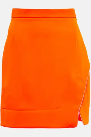 Vivienne Westwood High-Rise-Minirock aus Crêpe