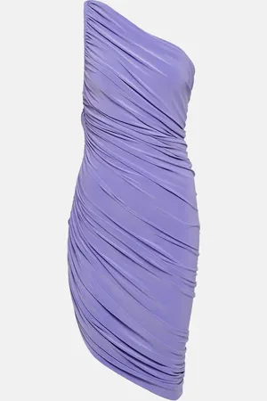 Norma Kamali One-Shoulder-Minikleid Diana aus Jersey